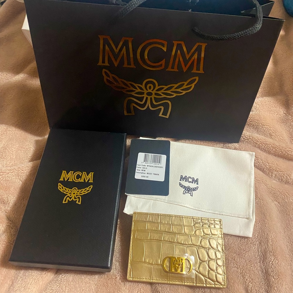 MCM CARD HOLDER WALLET